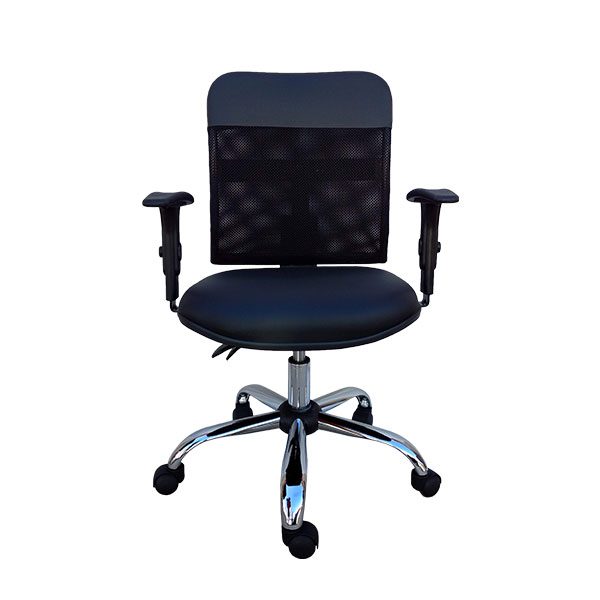 Cadeira Ergonômica Tela Cromada